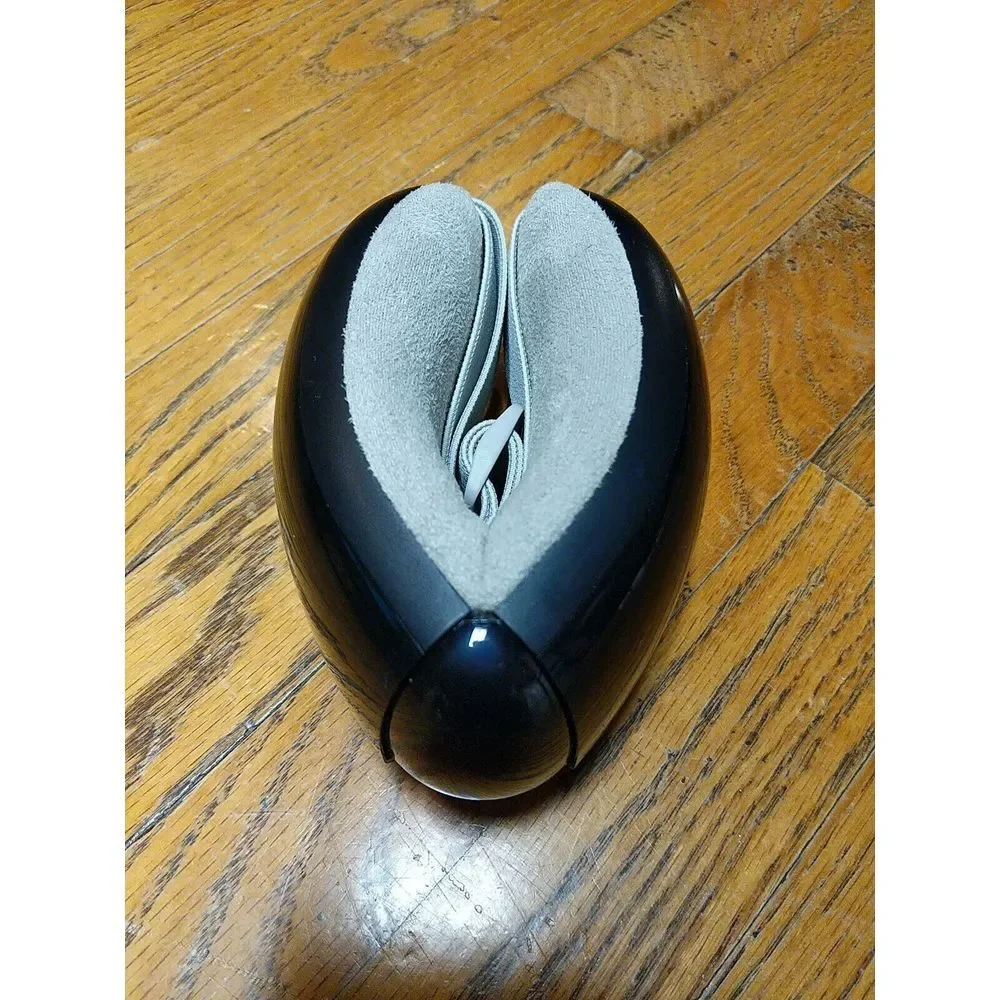 Eyeology Eye Massager with Heat, Vibrating‎ Eye Mask for Fatigue Relief Black